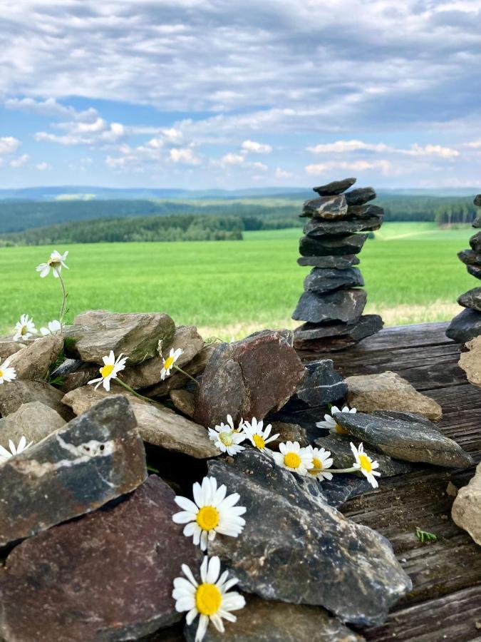 Wohlfuehlherberge Weitblick Erlbach  Экстерьер фото